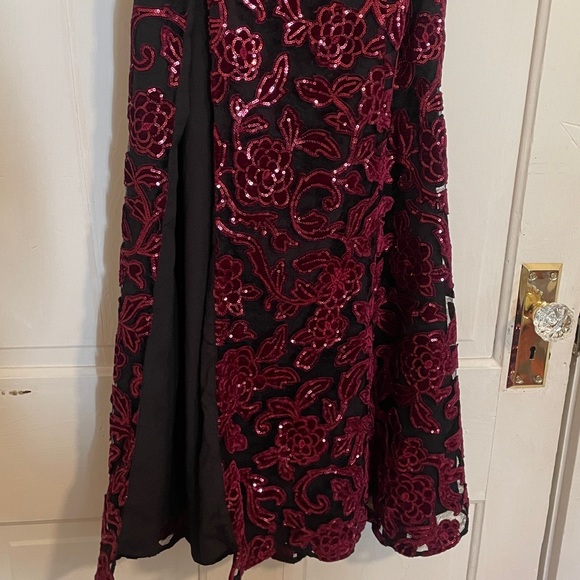 Dress the Population Fernanda Sequin Mermaid Strapless Dress size Medium - Picture 8 of 15